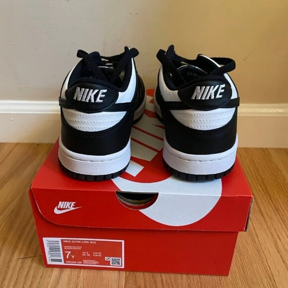 Dunk Low Retro White Black Panda Shoes Mens main image 6
